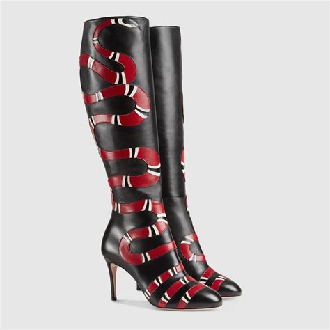 gucci boot with snake on bottom|gucci snake boots taylor swift.